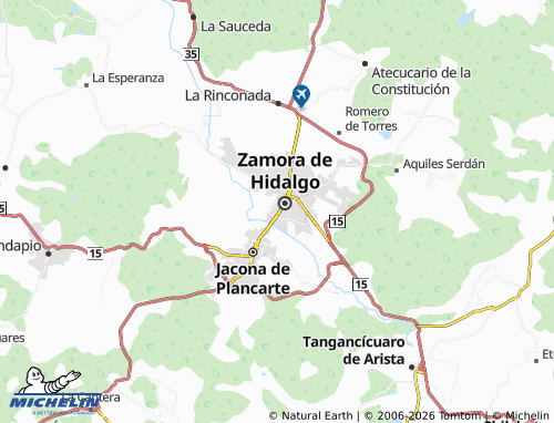 Mapa MICHELIN Los Laureles - ViaMichelin