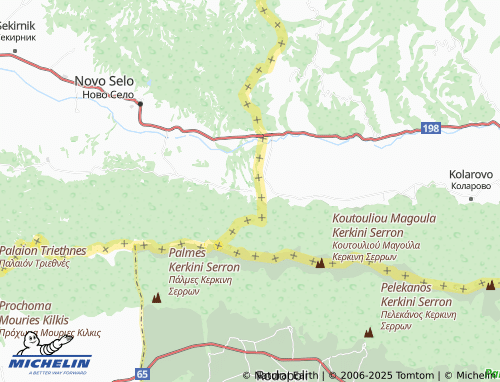 MICHELIN Staro Konjarevo map - ViaMichelin