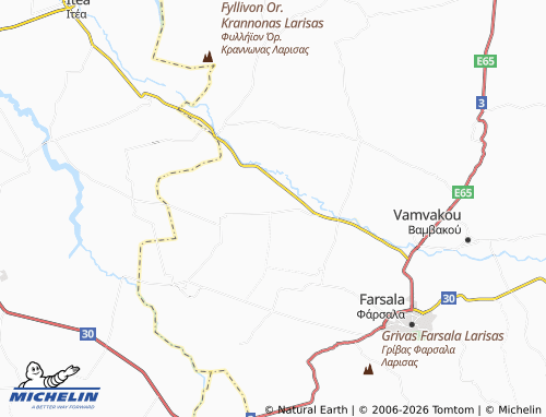 MICHELIN Elliniko map - ViaMichelin