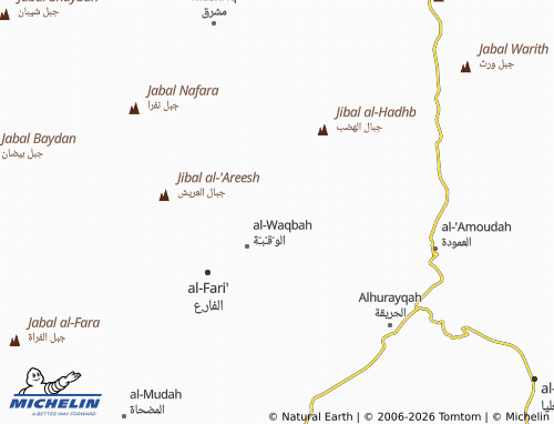 Carte MICHELIN al-Auqala - ViaMichelin