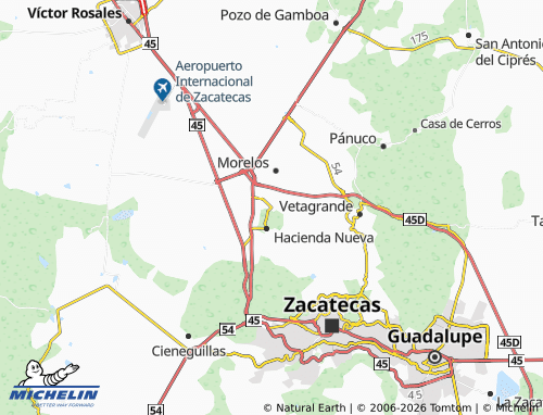 MICHELIN Las Pilas map - ViaMichelin