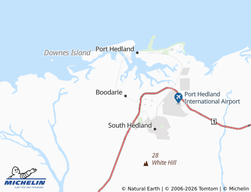 Mappa MICHELIN Boodarie - ViaMichelin