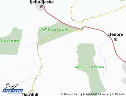 MICHELIN Anigbogi map - ViaMichelin