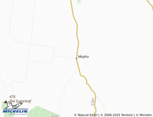 MICHELIN Moyhu map - ViaMichelin