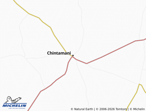 Carte MICHELIN Chintamani - ViaMichelin