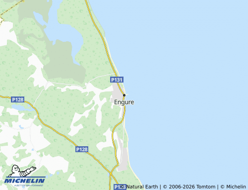 Mapa MICHELIN Engures pagasts - ViaMichelin
