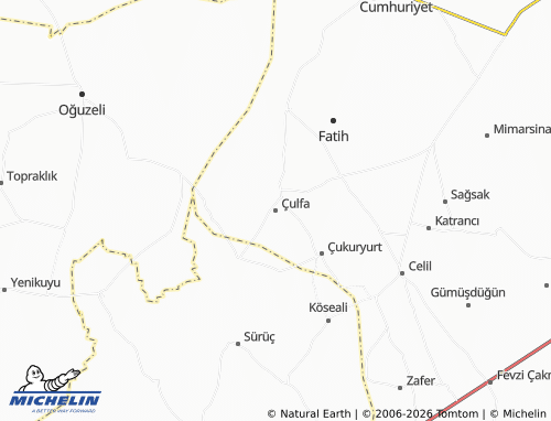 Carte MICHELIN Çulfa - ViaMichelin
