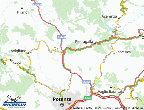 MICHELIN Lavannina map - ViaMichelin