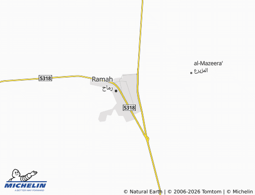 Carte MICHELIN al-Wahah - ViaMichelin