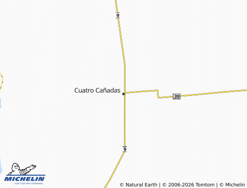 Mapa MICHELIN Cuatro Cañadas - ViaMichelin