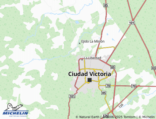 MICHELIN La Estrella map - ViaMichelin