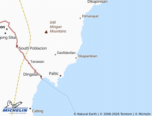 MICHELIN Dikapanikian map - ViaMichelin