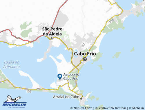 Mapa MICHELIN Ilha da Conceição - ViaMichelin