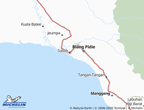Mappa MICHELIN Panjang Baru - ViaMichelin