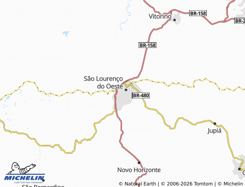 Mapa MICHELIN Cruzeiro - ViaMichelin