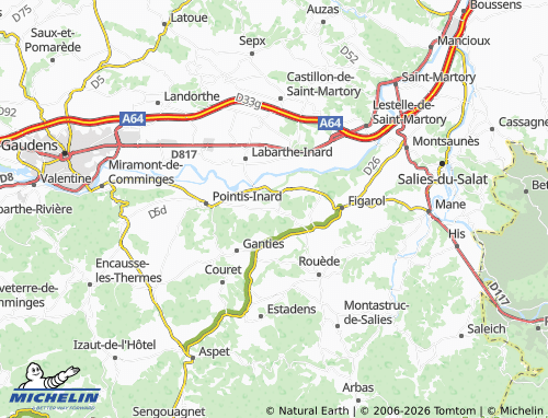 Mappa MICHELIN Montespan - ViaMichelin
