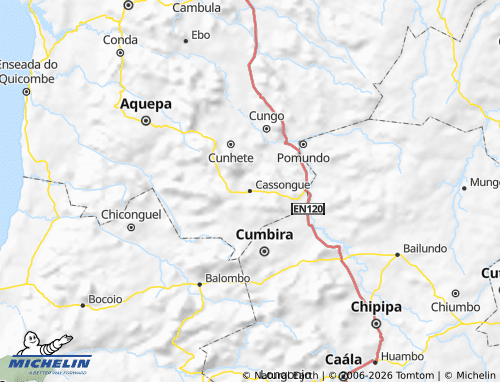 Mappa MICHELIN Cassongue - ViaMichelin