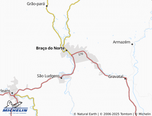 MICHELIN São Januário map - ViaMichelin