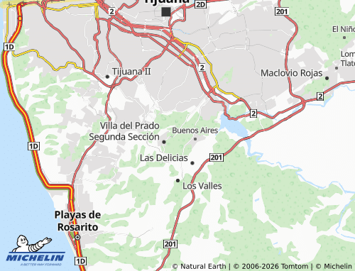 Mappa MICHELIN San Luis - ViaMichelin