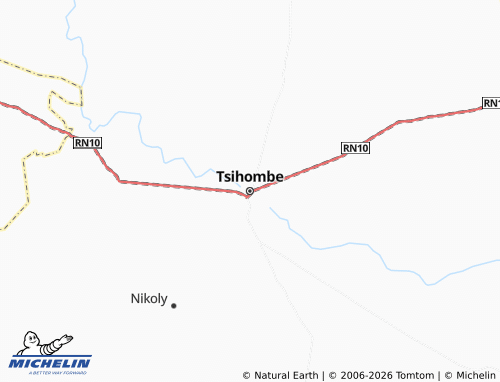 MICHELIN Tsihombe map - ViaMichelin