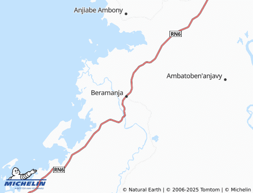 MICHELIN Beramanja map - ViaMichelin