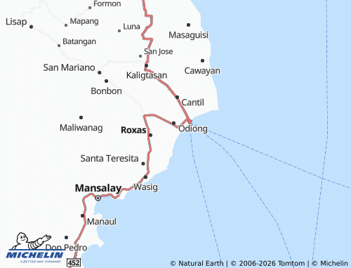 Mappa MICHELIN Paclasan - ViaMichelin