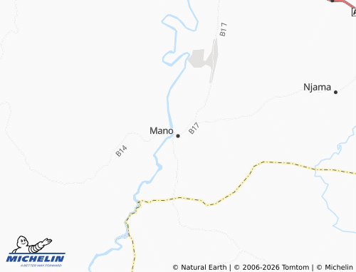 Mappa MICHELIN Mano - ViaMichelin