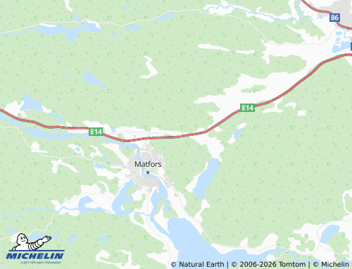 Carte MICHELIN Bjässhammarn - ViaMichelin