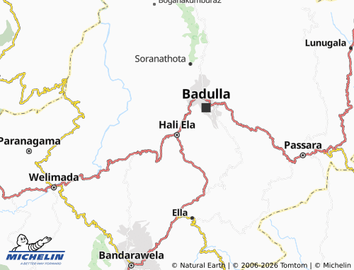 Mappa MICHELIN Hali Ela - ViaMichelin