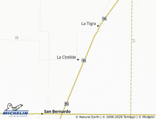 Carte MICHELIN La Clotilde - ViaMichelin