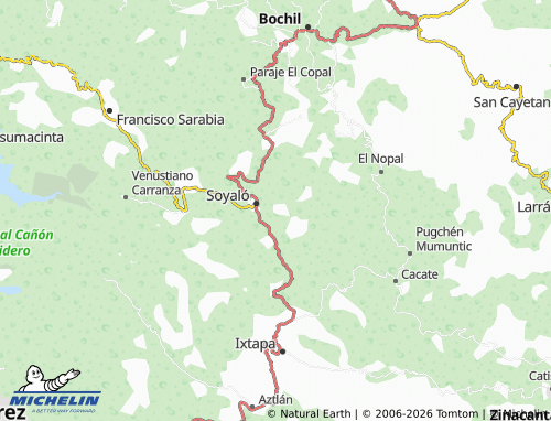 Mapa MICHELIN Emiliano Zapata - ViaMichelin