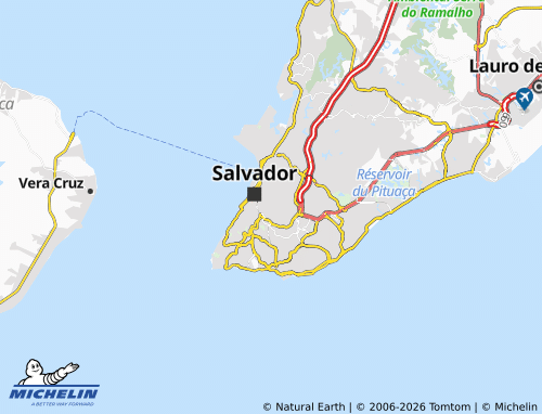 MICHELIN Matatu map - ViaMichelin