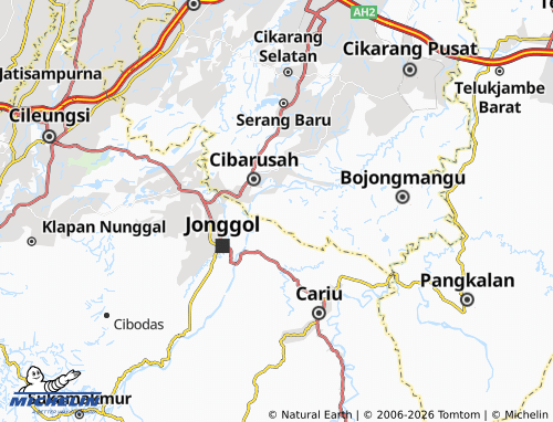 MICHELIN Sirnajati map - ViaMichelin