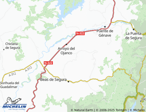 MICHELIN Chozas map - ViaMichelin