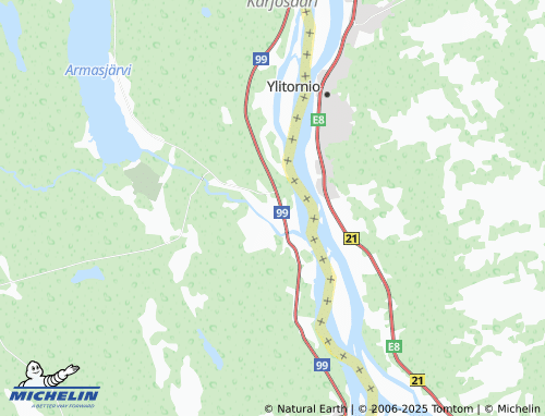 MICHELIN Niemis (Norra Delen) map - ViaMichelin