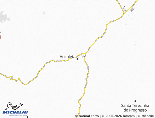 Mapa MICHELIN Anchieta - ViaMichelin