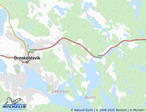 MICHELIN Lunne map - ViaMichelin