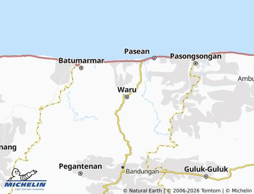 Mapa MICHELIN Waru - ViaMichelin