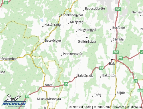 Carte MICHELIN Iborfia - ViaMichelin