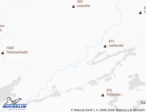 MICHELIN-Landkarte Tshitambe - ViaMichelin