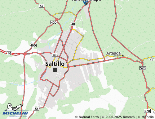 MICHELIN Margaritas map - ViaMichelin