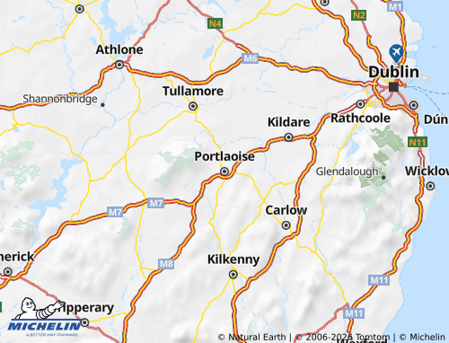 Carte MICHELIN Laois - ViaMichelin