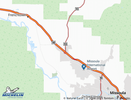 MICHELIN Wye map - ViaMichelin