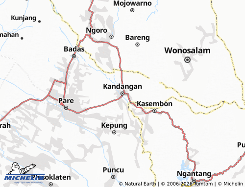 Mapa MICHELIN Kandangan - ViaMichelin