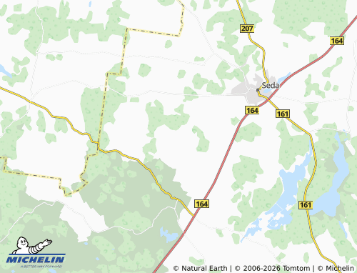 Mapa MICHELIN Užbradumė - ViaMichelin