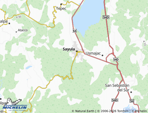 MICHELIN La Candelaria map - ViaMichelin