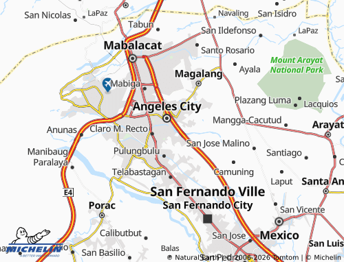 MICHELIN Pandan map - ViaMichelin