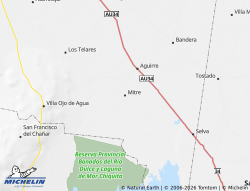 Mapa MICHELIN Mitre - ViaMichelin