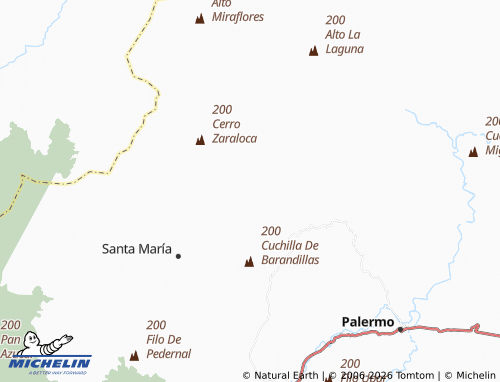 Carte MICHELIN El Mirador - ViaMichelin