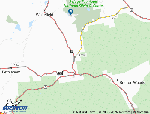 Mappa MICHELIN Carroll - ViaMichelin